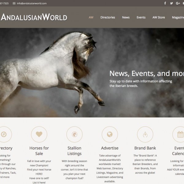 AndalusianWorld Website